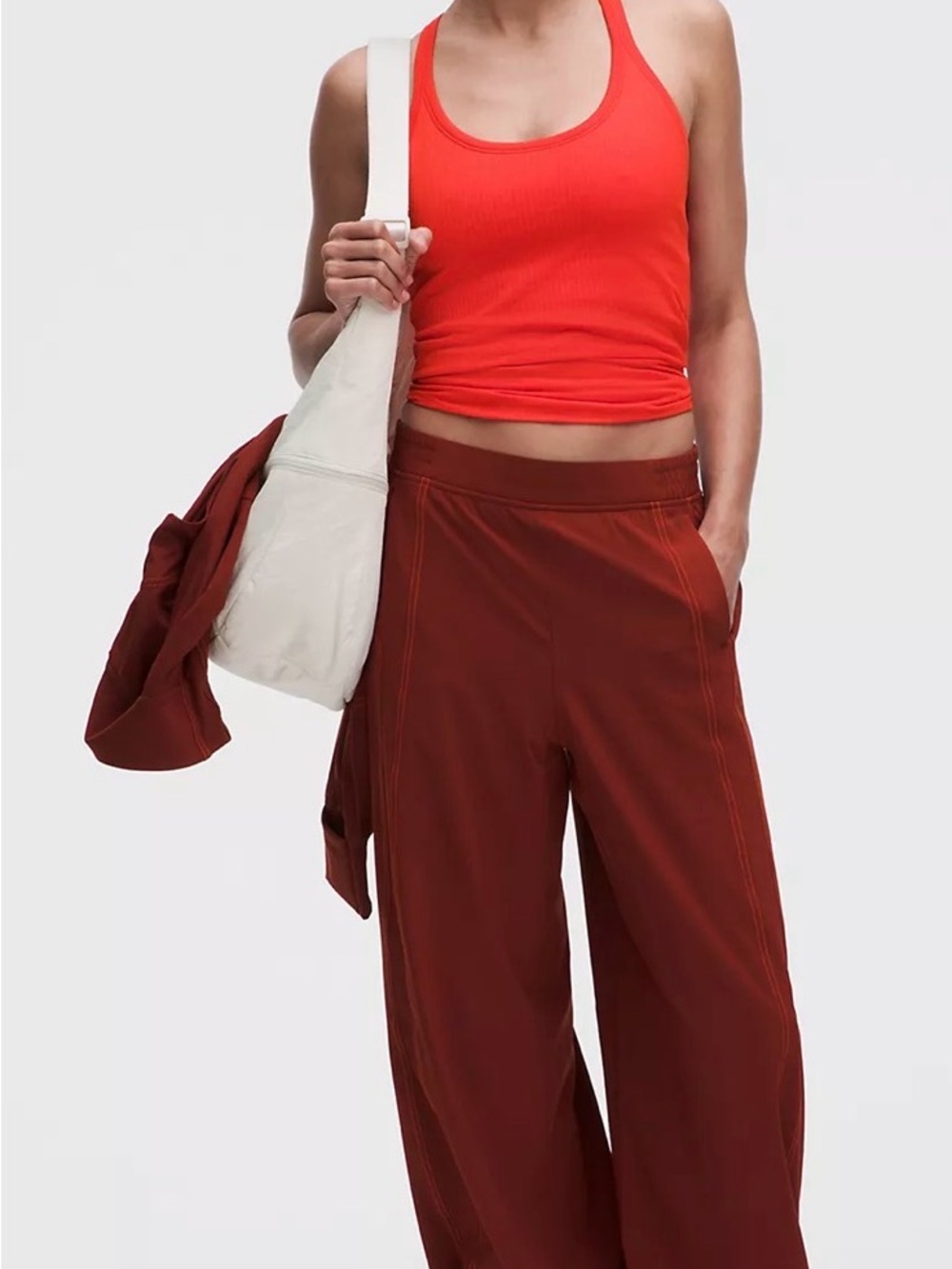Lululemon Ebb to Street Tank in sold out size 10 in the color Cherry Ember